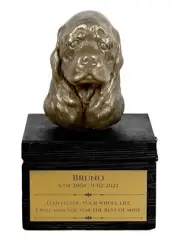 American Cocker Spaniel black handles on the box Art-Dog
