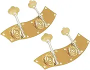 JOINPAYA Alloy Double Bass String Tuning Pegs String Tuner Double Bass Accessories 2pcs
