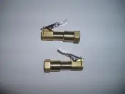 2 GOLIATH TOOL AIR FITTINGS STRAIGHT LOCK ON TIRE CHUCK INFLATOR