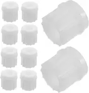 OSALADI Meat Mincer Gear Replacement 10pcs Plastic Spiral Bushing Gear for Meat Grinders