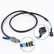 External Mini SAS HD SFF-8644 with IC to SAS SFF-8643 Server Connection Cable 1M