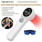 Red Light Phototherapy Physical Therapist Shoulder Pain Relief 24 Diodes Laser