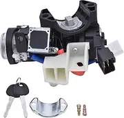 81905-F2230 Ignition Lock Switch Cylinder Housing Assembly Fits for 2017-2020 Hyundai Elan-tra, Ignition Switch Housing Kit with 2 Keys, Replaces 81905 F2230, 81905F2230, 81905 F2230