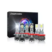 For Chevrolet Equinox 2011-2017 Combo LED Headlight Hi&Lo Beam + Fog Light Bulbs (for: Chevrolet)