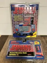 Tiger Electronics JEOPARDY! Hand Held LCD Game & Game Cartridge New Sealed!