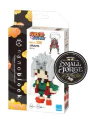Nanoblock Naruto Shippunden, JIRAIYA, NBCC-139, Level 2 & 180 Pieces. NEW