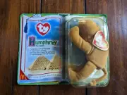 Humphrey The Camel Ty Teenie Beanie Baby Legend McDonalds RARE WITH ERRORS