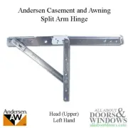 Andersen Split Arm head Hinge Left Handed Hinge For Awning and Casement Windows