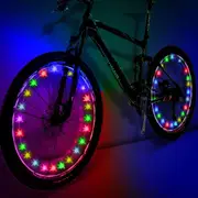 Ultra Bright LED Bike Wheel Light String - Assorted Colors Bicycle Tire Accessories - Best Gifts