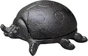 Key Rack with Animal Motif, Key Tray with Animal Figure, Retro Ladybird Key Shell, Iron Key Box, Animal Statues Jewellery Box, Rustproof Candy Bowl for Entrance Area and Shrel