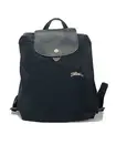 New Longchamp Le Pliage Club Backpacks Black - Medium