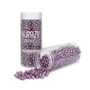 Purple pearl 4mm Sprinkle Beads | Krazy Sprinkles by Bakell®
