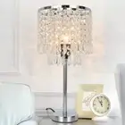 Modern LED Crystal Table Lights Bedroom Light Bedside Lamp Table Lamp Decoration