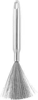 ZUNOXAZ Stainless Steel Heavy Duty Dish Scrubber Brush with Long Handle for Efficient Kitchen Cleaning for Wok and Pots Versatile Grease Removal Tool for Dishes and Cookware