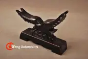 Solid Wood Sword Shelf Stand Hold For Display Katana Wakizashi Tanto Black Eagle