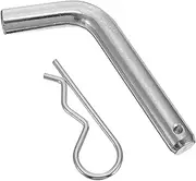 Trailer Hitch Pin Trailer Latch Heavy-Duty Trailer Hitch Pin and Clip Anti-Theft Hitch Locking Pin Accessories (Sliver)