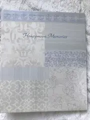 NIB Hallmark Honeymoon Memories Photo Album, Holds 72 4”x6” or 3.5”x5” Photos