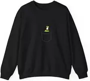 [X.Style] Soy Sauce Bottle in A Pocket Pocket Soy Sauce ds051 Sweater Black XL