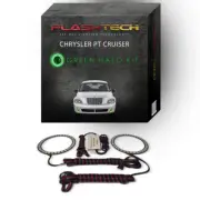 Green Angel Eye LED Fog Light Halo kit for 06-10 Chrysler PT Cruiser Fog Lights (for: Chrysler)