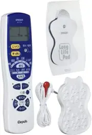 Omron HV-F128 Low-Frequency Therapy Device Elepulse White New from JAPAN