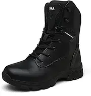[Alwinesd] Waterproof Men Tactical Military Boots Desert Boots Hiking camo High-Top Desert Boots