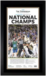 2019 Vanderbilt Commodores CWS Champs Matted & Framed Photo 17x28 A