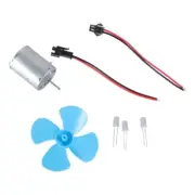 DIY for DC Power Micro Motor Wind for Electricity Generator Model