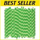 Sustainable 1000 Count Bamboo Print Drinking Straws - Perfect for Any Beverage