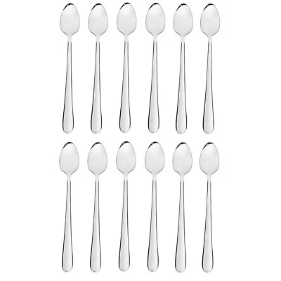 NEW STANLEY ROGERS ALBANY PARFAIT SPOONS Stainless Steel Set 12 PIECES