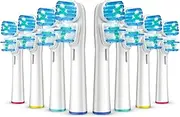8 Pcs Double Heads Replacement Toothbrush Heads Compatible with Oral B Braun,Electric Toothbrush Heads Refill for Pro 500/1000/1500/3000/7000/8000/9600