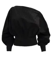 CHRISTOPHER ESBER | Reed Starr Multi Tuck Top in Black | The UNDONE
