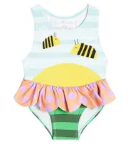 [Stella McCartney Kids] Stella McCartney Kids Baby printed swimsuit M 24 multicoloured