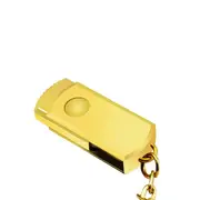 2Pcs Usb Flash Drive Mini Metal Key Chain U Disk Storage Drive
