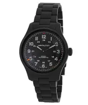 Hamilton Khaki Field Titanium Swiss Made Automatic H70665130 100M Mens Watch