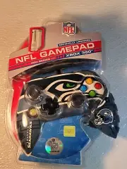 Original Microsoft Xbox 360 Controller Mad Catz NFL Seattle Seahawks