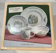 peter rabbit by wedgewood 4 Piece Set