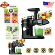 Cold Press Juicer with Triple Mode - Silent 150W Juicer for Fruits & Veggies