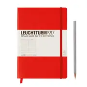 Leuchtturm1917 Notebook Medium A5 Lined - Red