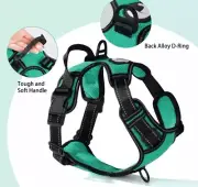 Reflective Mesh Dog Harness, Soft Breathable Padded No-Choke No Pull, XL NEW