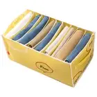 Storage Box Reusable Space-saving Foldable Wardrobe Clothing Organizer Fabric