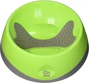 Lickimat Oh Bowl Fresh-Breath Dog Bowl, Green, Large (10122)