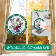 Hummingbird Suncatcher Acrylic Bird Sun Catcher Décor Safe Suncatcher QAKsh