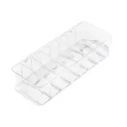 Multifunctional Headset Data Charging Line Cable Storage Box Transparent4635
