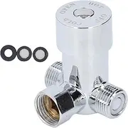 TOOLSGO G1/2 Hot Cold Water Thermostatic Mixing Valve Brass Shower Mixer Valve Adjustable Bathroom Water Temperature Mixer Automatic Faucet Sensor