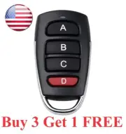 Wireless RF 433mhz Remote Control Copy Code Garage Door Gate Duplicator Key