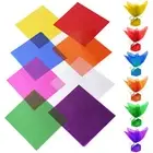 Decorative Plastic Wrap Colorful Cellophane Rolls Transparent Wrapping Paper