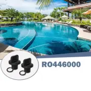 1 Set Pool Pump Drain Plug with Seal Rings Replacement Plastic Texture for Pump
