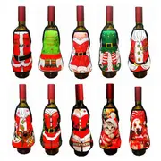 Funny Cute Christmas Bottle Wine Cover Mini Apron - 10 Designs