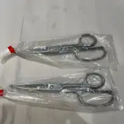 Qty 2 Wolff 9" Inch High Leverage Scissors, Shears, Straight Trimmers, Ball Tip