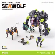 Earmestcore Craft RB-17S SEAWOLF SNAIL SHELL NAVY -SHORE GUARDS MECHA
